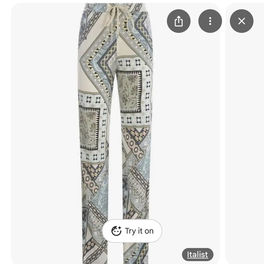 Etro Geometric Pattern Pants